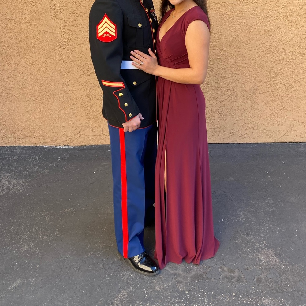 David’s Bridal long dress- size 0